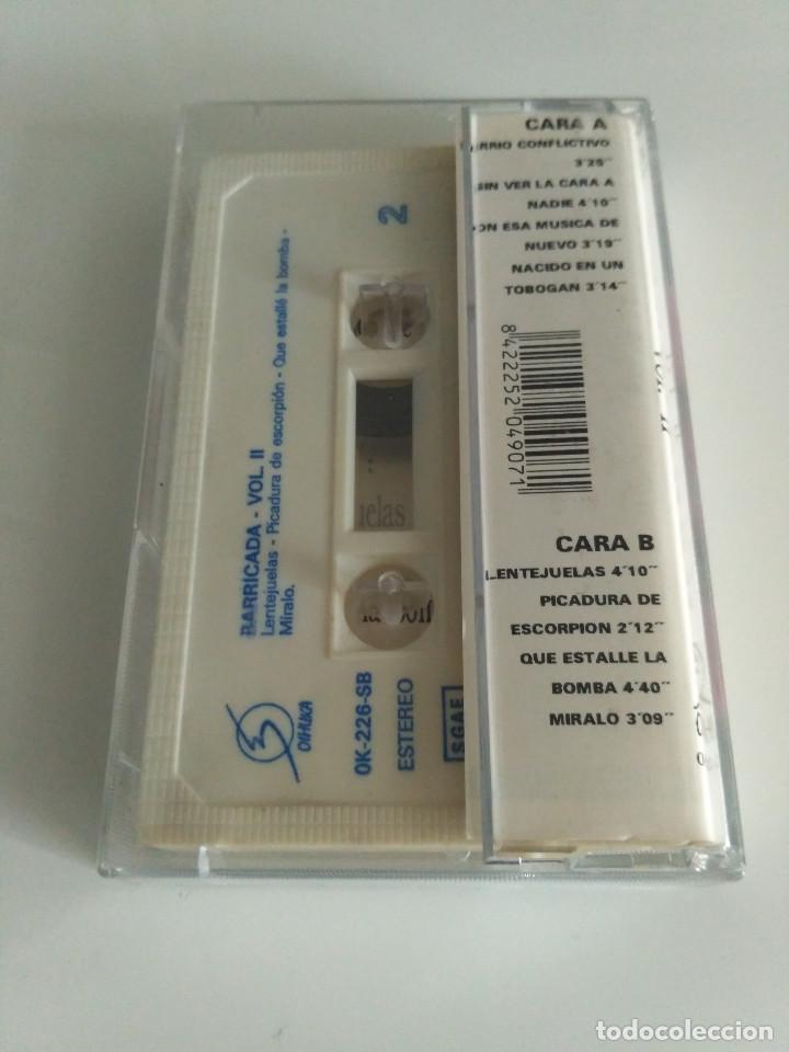 Casetes antiguos: Barricada -Vol. II - Foto 2