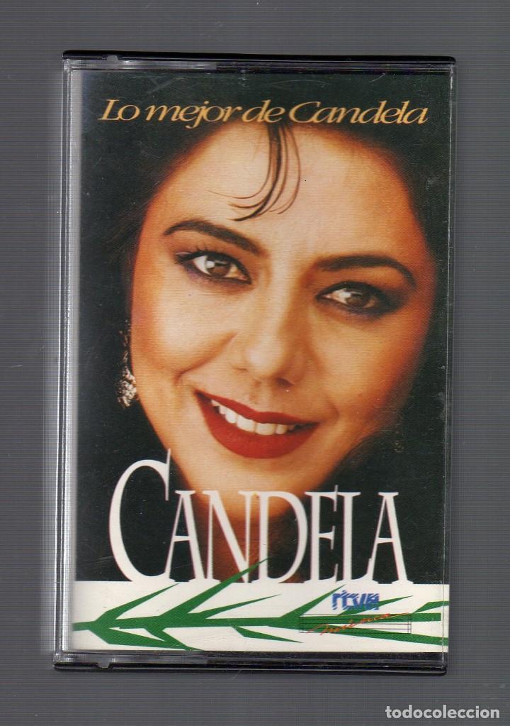 Casetes antiguos: CASSETTE: LO MEJOR DE CANDELA - Rtve M&uacute;sica, 1992 -