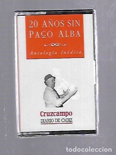 Casetes antiguos: CINTA DE CASETE. 20 A&Ntilde;OS SIN PACO ALBA. ANTOLOGIA INEDITA. N&ordm; 4. CRUZCAMPO. DIARIO DE CADIZ