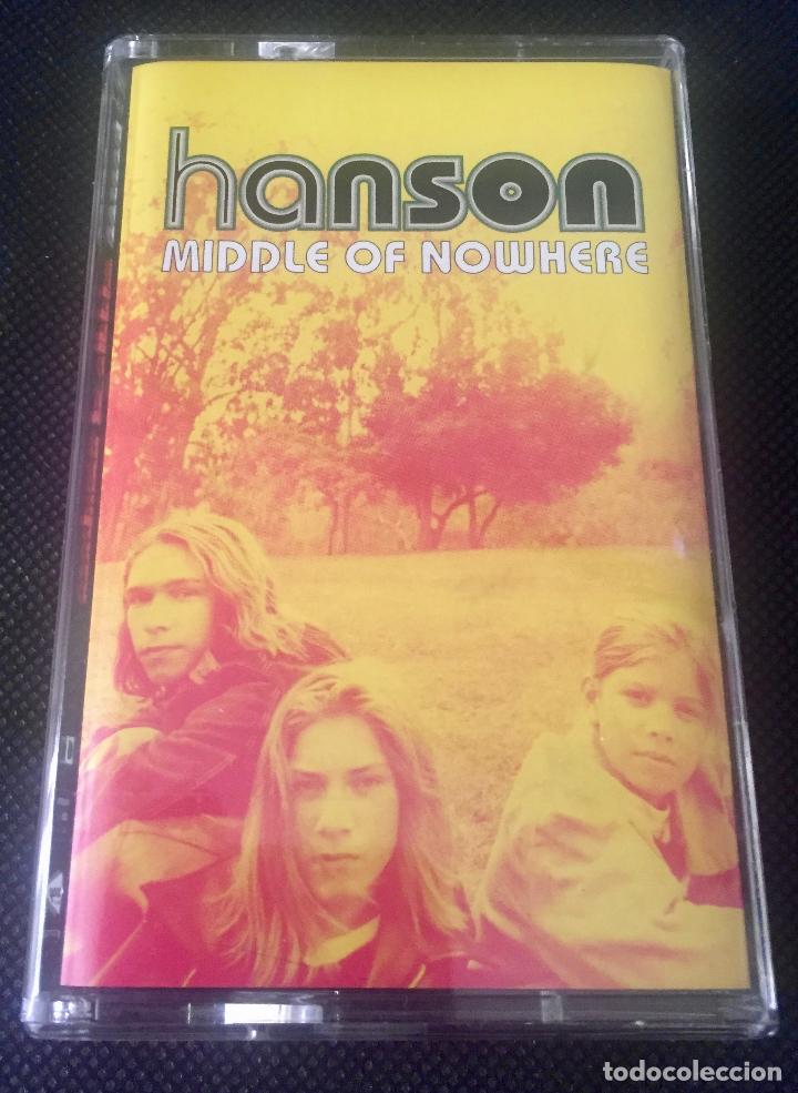 Casetes antiguos: CASSETTE HANSON - MIDDLE OF NOWHERE - Foto 1