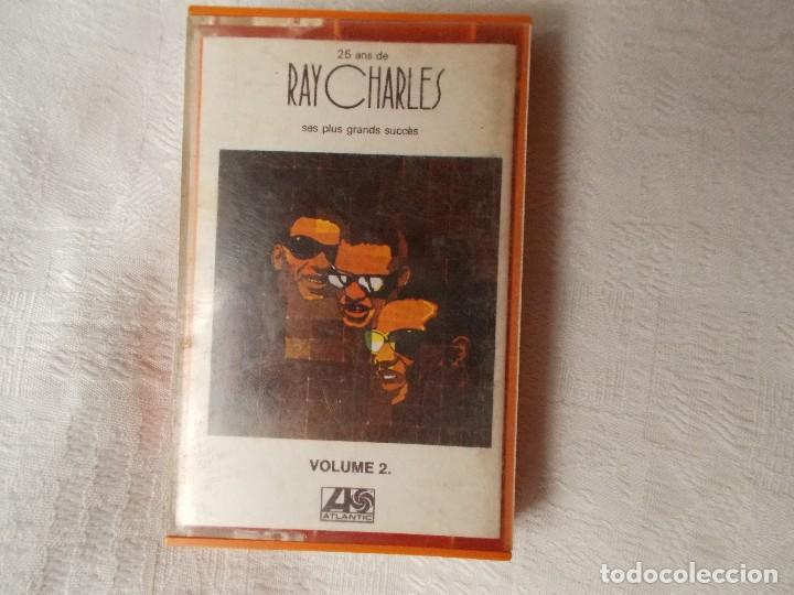Casetes antiguos: RAY CHARLES 25 a&ntilde;os Volumen 2 - Foto 1