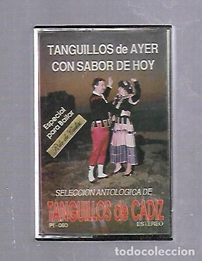Cassette antiche: CINTA DE CASETE. TANGUILLOS DE CADIZ. TANGUILLOS DE AYER CON SABOR DE HOY. PID SELLO ANDALUZ