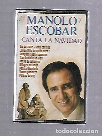 Cassette antiche: CINTA DE CASETE. MANOLO ESCOBAR CANTA LA NAVIDAD. 1982. BELTER