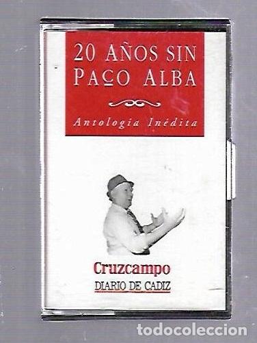 Casetes antiguos: CINTA DE CASETE. 20 A&Ntilde;OS SIN PACO ALBA. ANTOLOGIA INEDITA. N&ordm; 3. CRUZCAMPO. DIARIO DE CADIZ