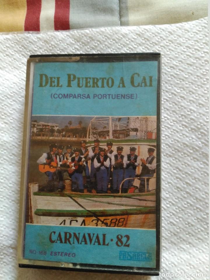 Casetes antiguos: carnaval de cadiz comparsa del puerto a cadiz casete 1992