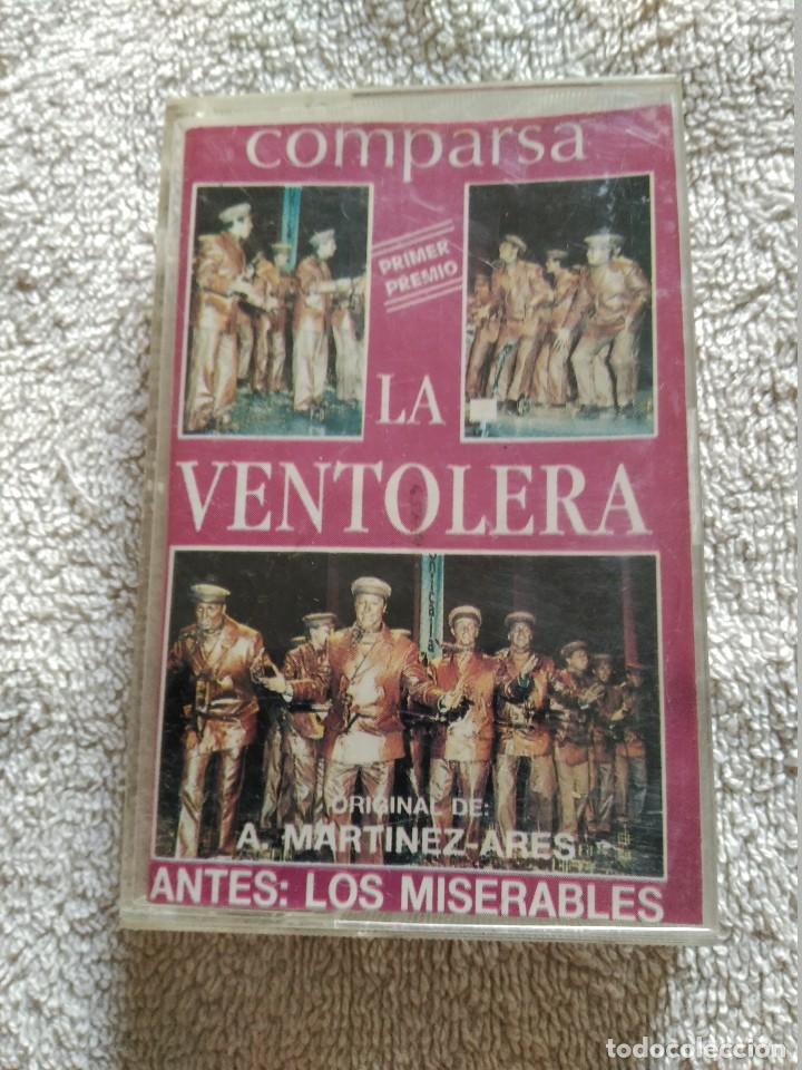 Casetes antiguos: carnaval de cadiz comparsa la ventolera casete