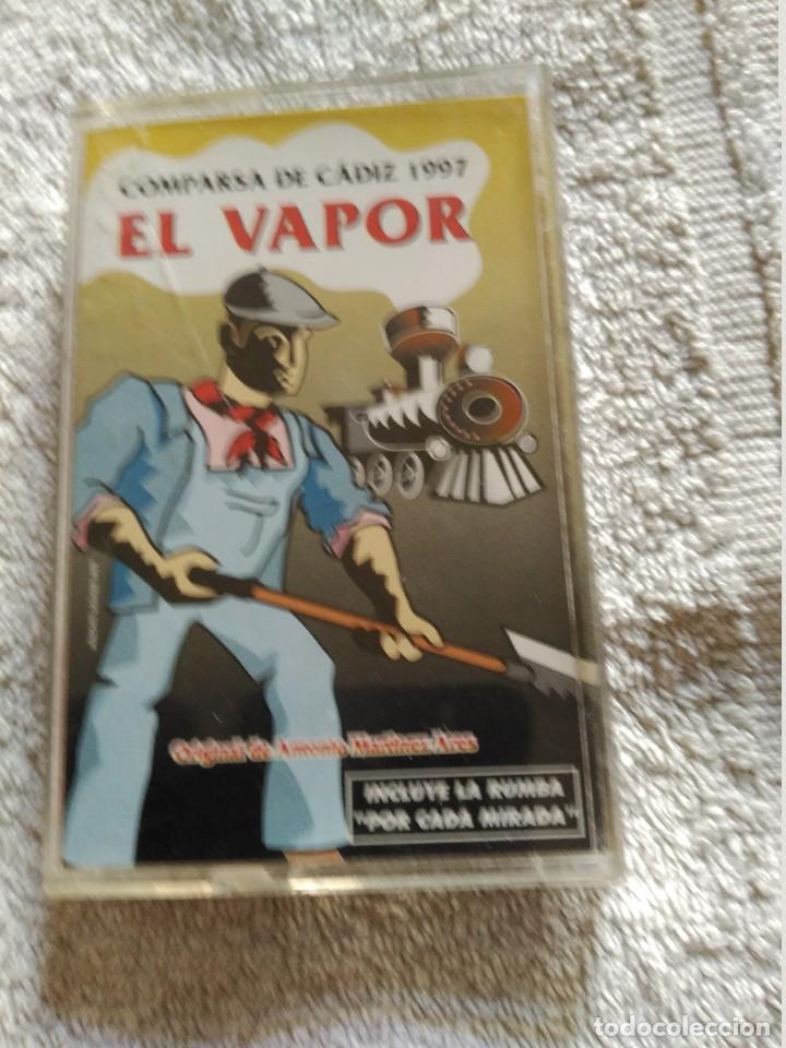 Casetes antiguos: carnaval de cadiz casete comparsa el vapor
