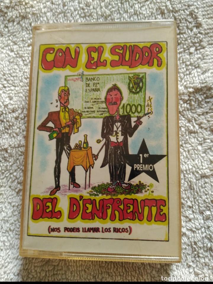 Casetes antiguos: carnaval de cadiz chirigota con el sudor del de enfrente casete