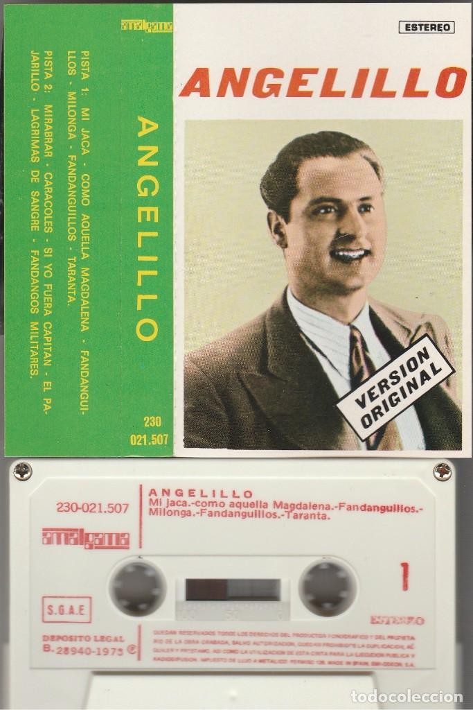 Casetes antiguos: ANGELILLO (CASSETTE AMALGAMA 1975) - Foto 1