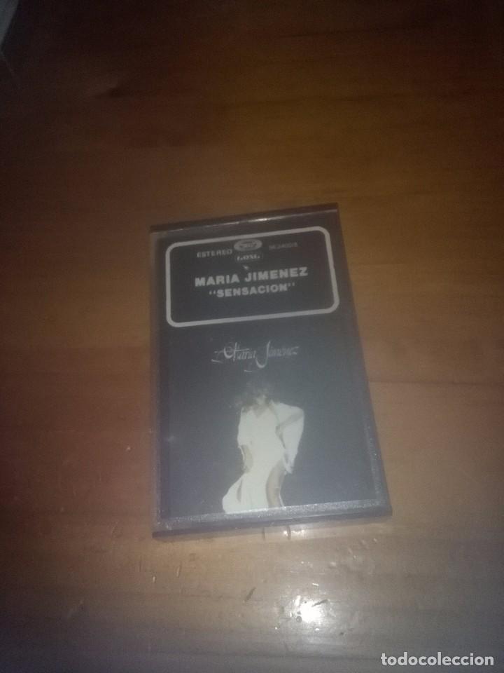 Casetes antiguos: MAR&Iacute;A JIMENEZ SENSACI&Oacute;N. C9F - Foto 1
