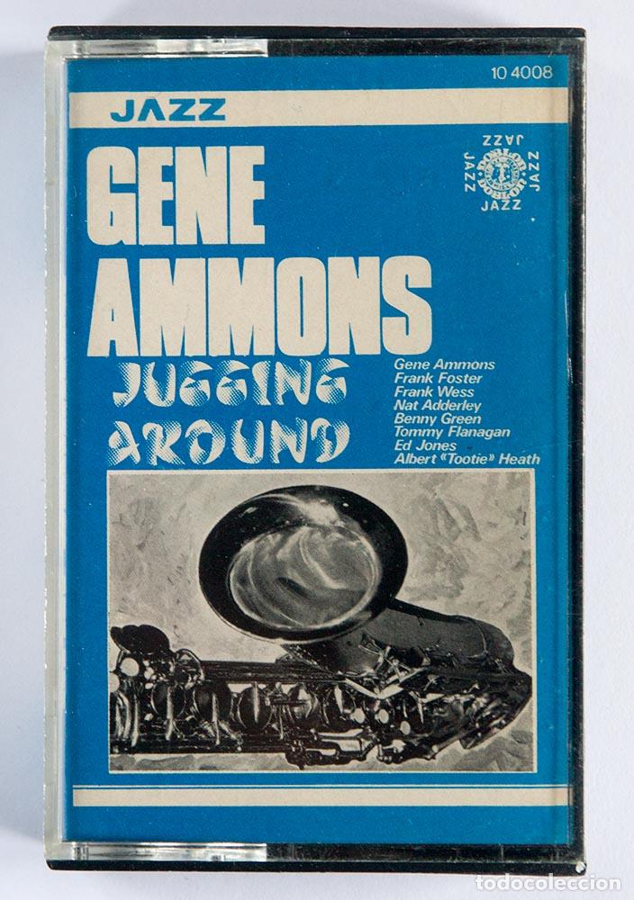 Casetes antiguos: Cinta Casete Cassette  Gene Ammons Juggin' Around 1982 Made in Spain
