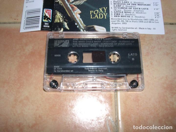 Casetes antiguos: jimi hendrix foxy lady cassette - Foto 1