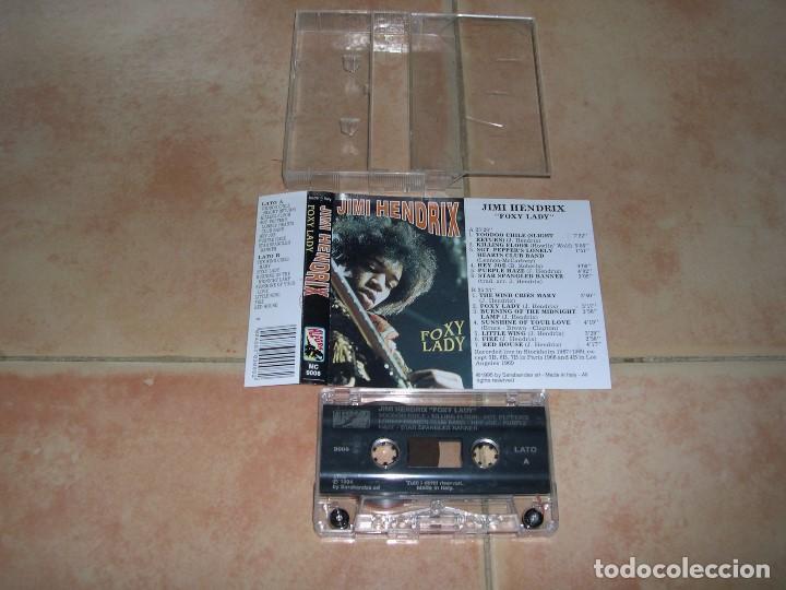 Casetes antiguos: jimi hendrix foxy lady cassette - Foto 2