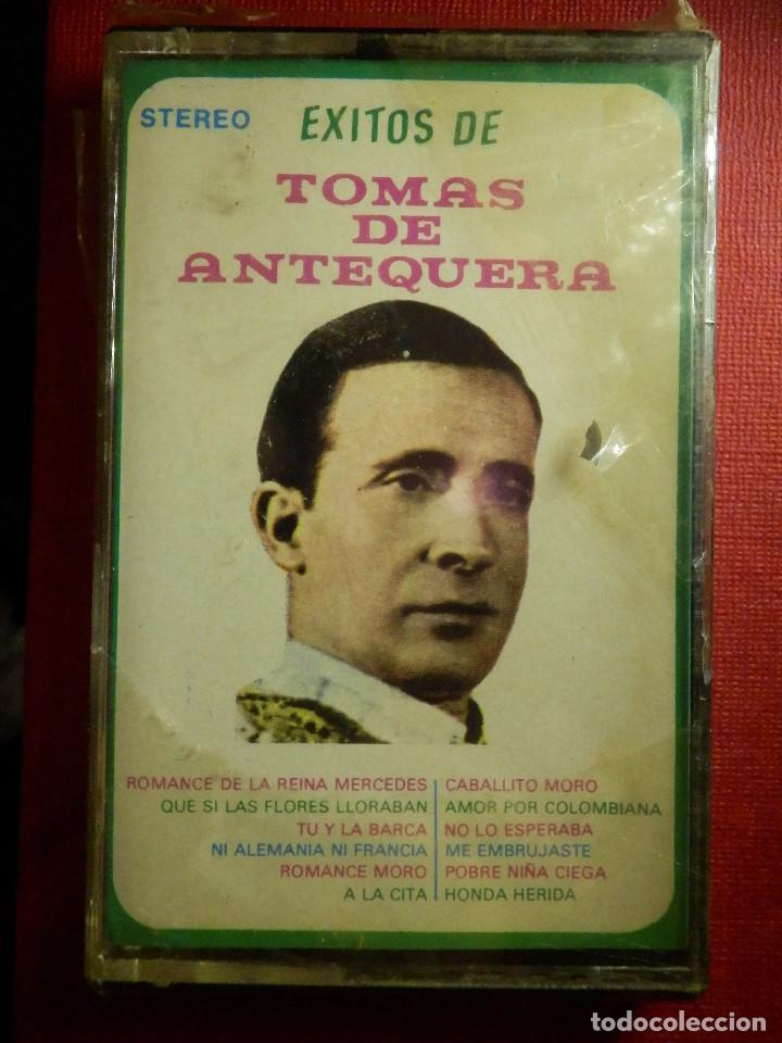 Casetes antiguos: TOMAS DE ANTEQUERA - &Eacute;XITOS - ACROPOL 1971 - c/ PRECINTO - Foto 1