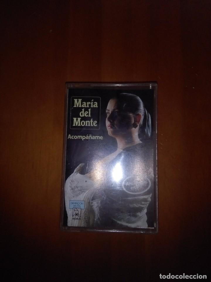 Casetes antiguos: MAR&Iacute;A DEL MONTE. ACOMPA&Ntilde;AME. C9F - Foto 1