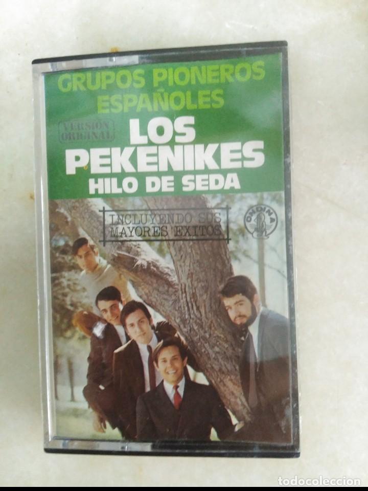 Casetes antiguos: casete los pekenikes hilo de seda - Foto 1
