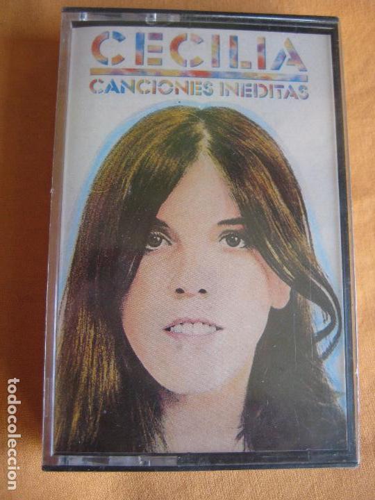 Casetes antiguos: CECILIA CANCIONES INEDITAS CASETE CBS 1983 - PRECINTADA - FOLK ROCK