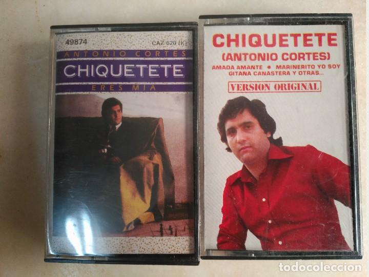 Casetes antiguos: 2 casetes chiquetete - Foto 1