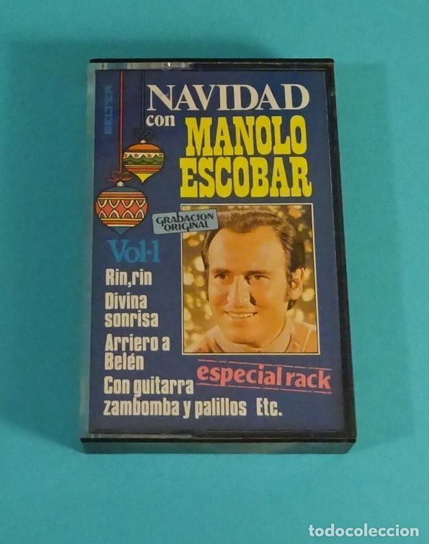 Casetes antiguos: NAVIDAD CON MANOLO ESCOBAR - Foto 1