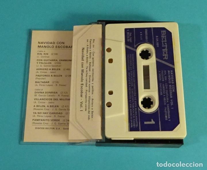 Casetes antiguos: NAVIDAD CON MANOLO ESCOBAR - Foto 2