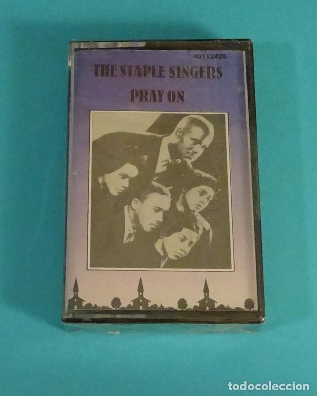 Casetes antiguos: THE STAPLE SINGERS. PRAY ON - Foto 1