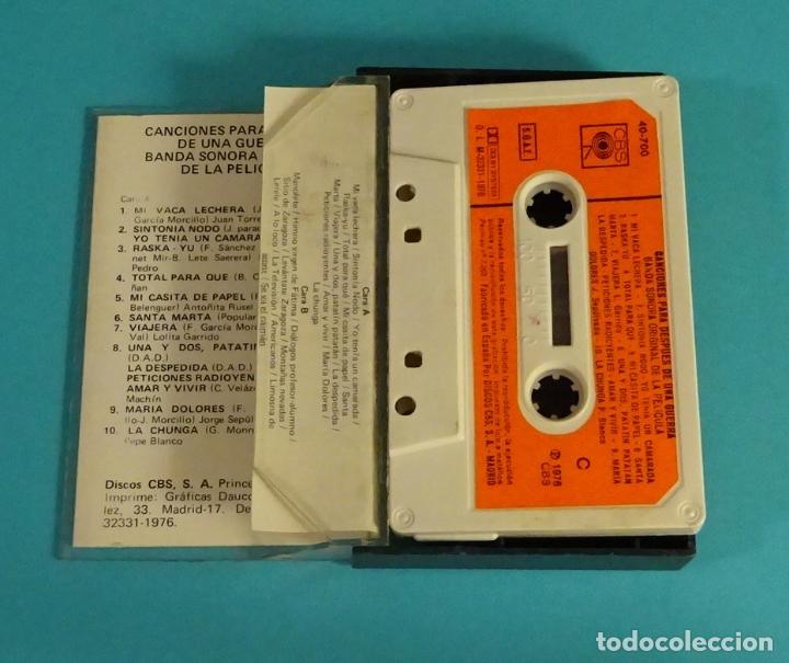 canciones para después de una guerra (2 casetes - Comprar Cassetes