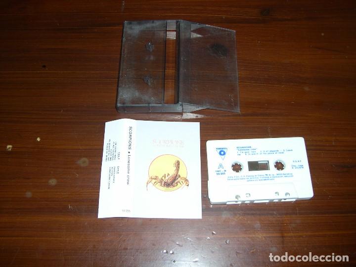 Casetes antiguos: scorpions lonesome crow cassette - Foto 1