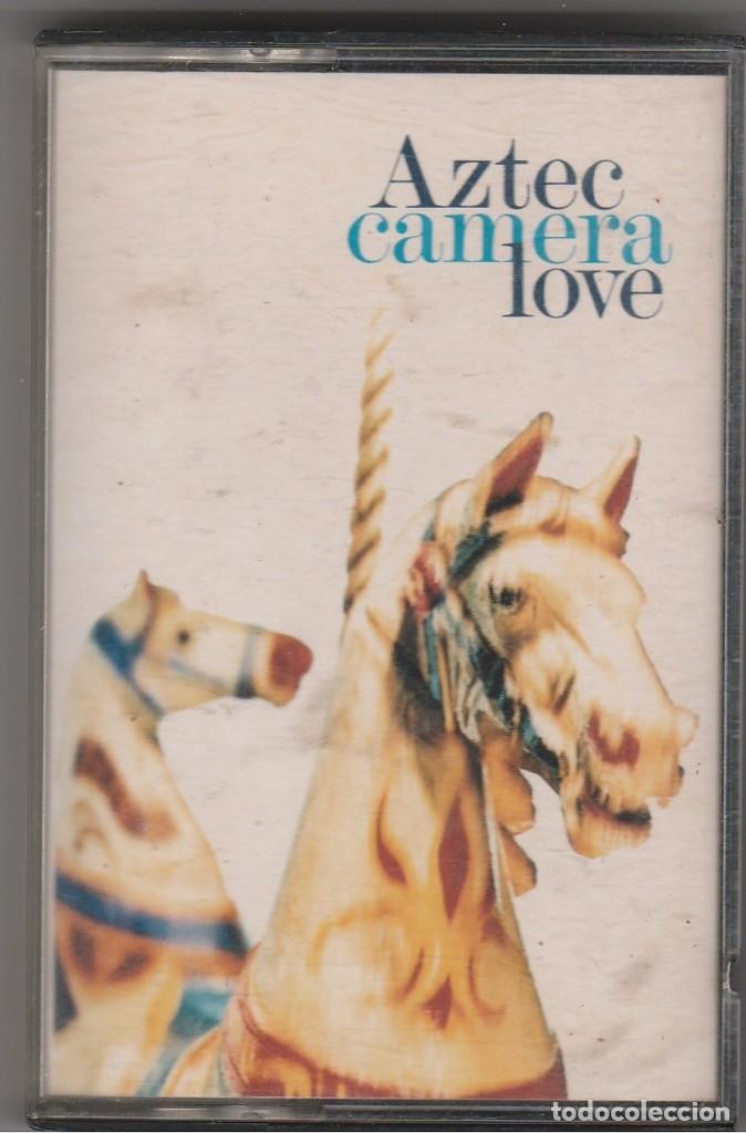 Casetes antiguos: AZTEC CAMERA - LOVE (CASSETTE WARNER 1987 ESPA&Ntilde;A) - Foto 1