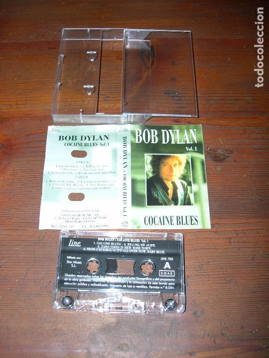 Casetes antiguos: bob dylan cocaine blues cassette - Foto 1