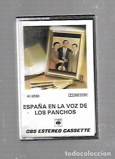 Cassette antiche: CINTA DE CASETE. ESPA&Ntilde;A EN LA VOZ DE LOS PANCHOS. 1984. CBS