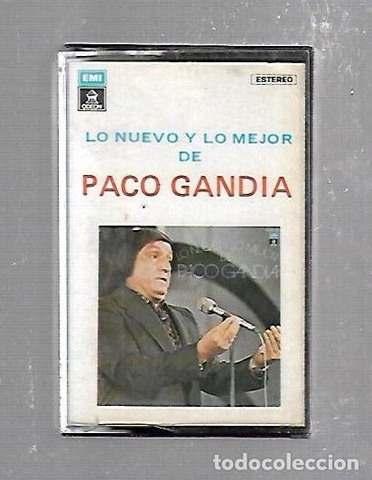 Casetes antiguos: CINTA DE CASETE. LO NUEVO Y LO MEJOR DE PACO GANDIA. 1979. EMI