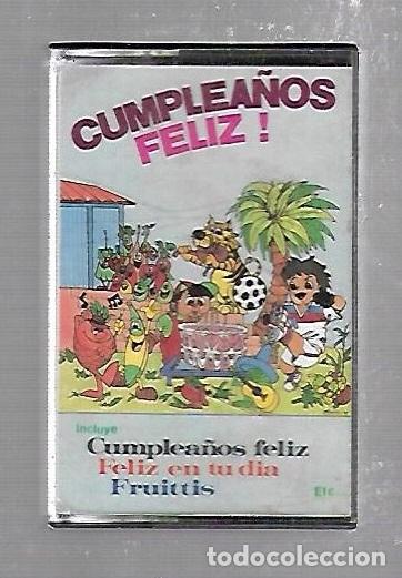 Casetes antiguos: CINTA DE CASETE. CUMPLEA&Ntilde;OS FELIZ!. 1991. DOBLON