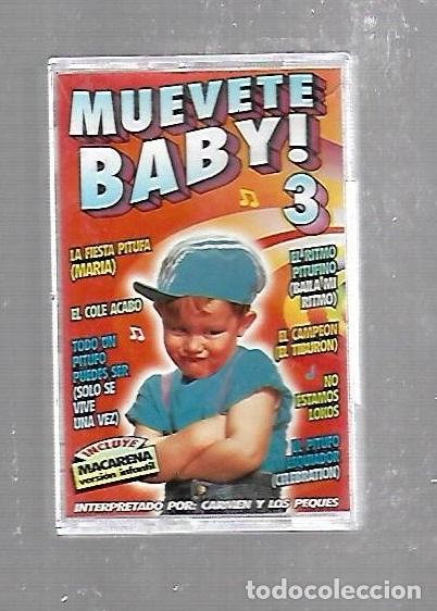 Cassetes antigas: CINTA DE CASETE. MUEVETE BABY!. 3. OPEN RECORDS. 1996