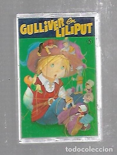 Cassetes antigas: CINTA DE CASETE. GULLIVER EN LILIPUT. 5. BABY DISCO. 1994