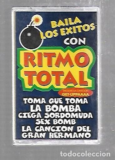 Cassetes antigas: CINTA DE CASETE. BAILA LOS EXITOS CON RITMO TOTAL. 2000. ROTONDA RECORDS