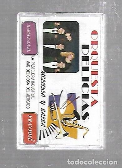 Cassetes antigas: CINTA DE CASETE. ORQUESTA DELICIAS. MELODIA Y SALSA. 1994