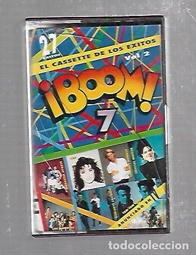 Cassetes antigas: CINTA DE CASETE. &iexcl;BOOM! 7. EL CASSETTE DE LOS EXITOS. VOL 2.