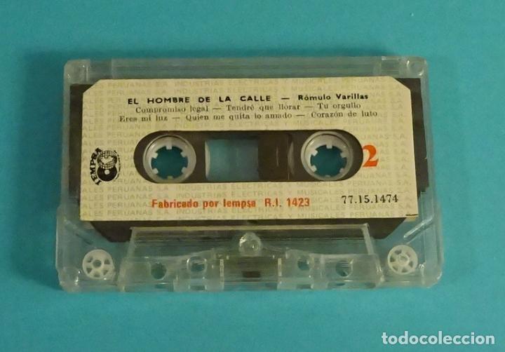 Casetes antiguos: R&Oacute;MULO VARILLAS. EL HOMBRE DE LA CALLE - Foto 1