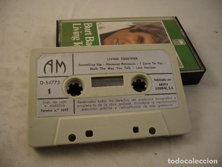 Casetes antiguos: BURT BACHARACH LIVING TOGETHER - Foto 2