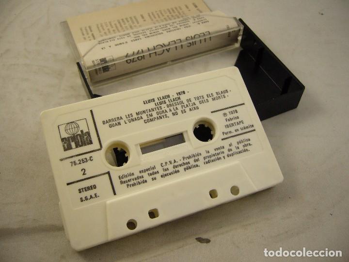 Casetes antiguos: LLUIS LLACH - 1979 - Foto 2