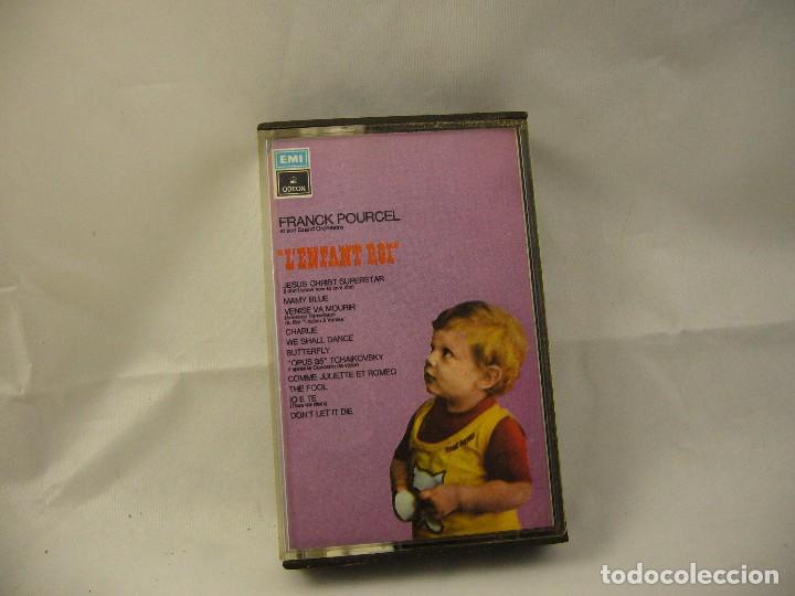 Casetes antiguos: FRANCK POURCEL - LENFANT ROI - K-7 CINTA CASSETTE - Foto 1