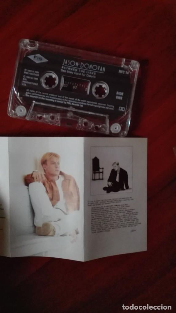 Casetes antiguos: Jason Donovan between the lines - Foto 2