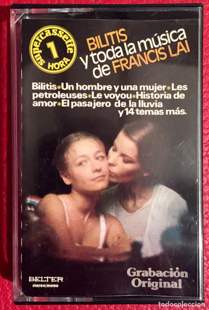 Casetes antiguos: CINTA CASETE, BILITIS Y TODA LA M&Uacute;SICA DE FRANCIS LAI