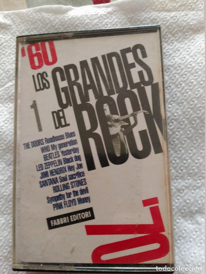 Casetes antiguos: casete los grandes del rock de los 60-70 - Foto 1
