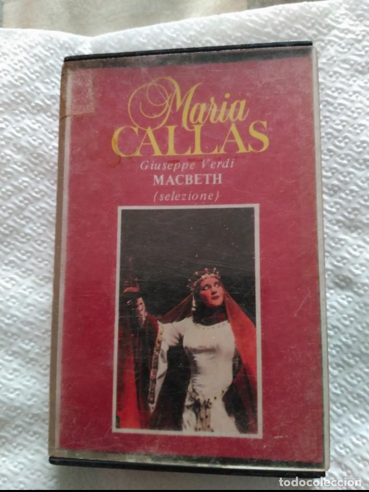 Casetes antiguos: casete maria callas macbeth - Foto 1