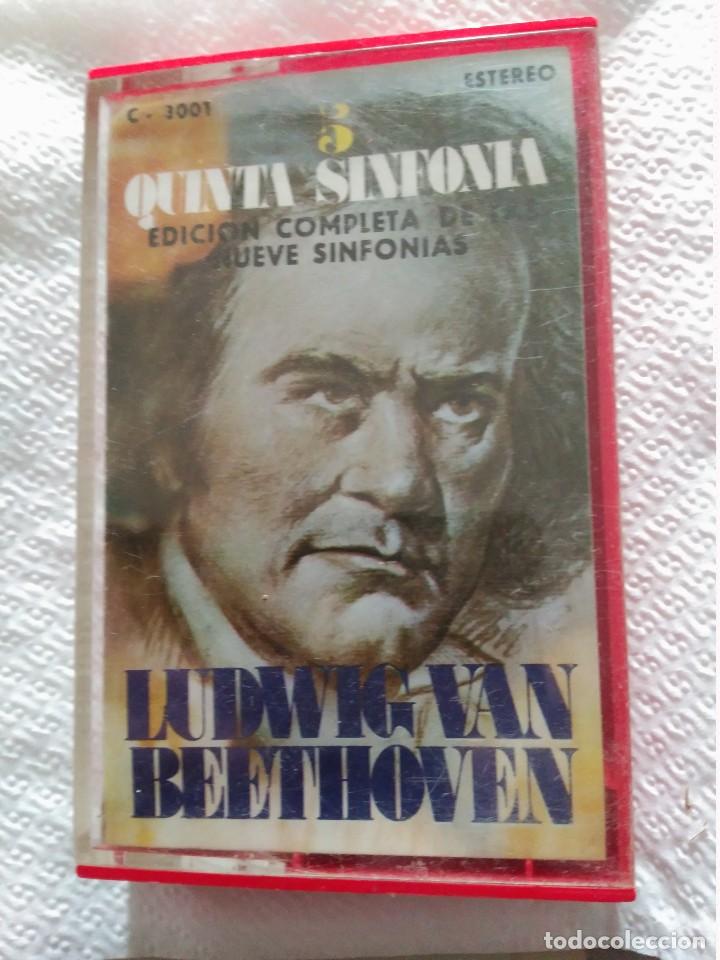 Casetes antiguos: casete beethoven 5 sinfonia vol.5