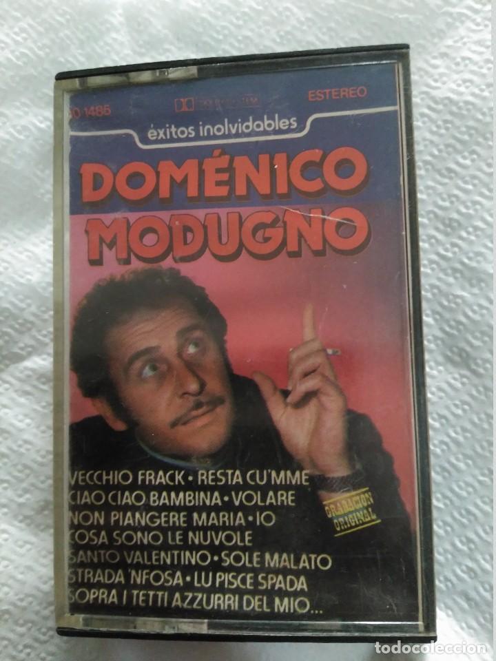 Casetes antiguos: casete domenico modugno exitos inolvidables - Foto 1
