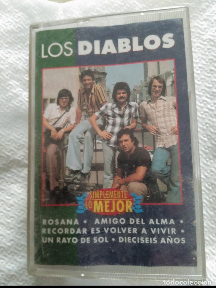 Casetes antiguos: casete los diablos simplemente lo mejor - Foto 2