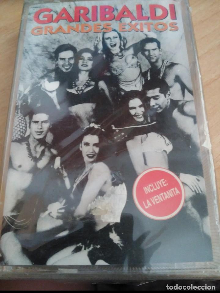 Casetes antiguos: casete garibaldi grandes exitos nuevo con precinto - Foto 1