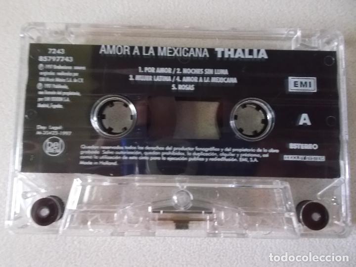 Casetes antiguos: THALIA AMOR A LA MEXICANA 1997 - Foto 3